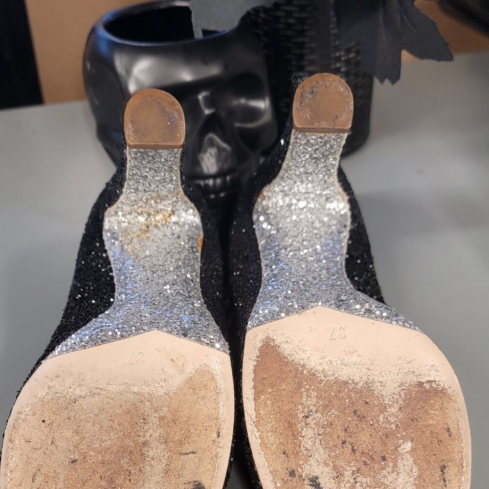 MIU MIU GLITTER PUMPS - Picture 8 of 8